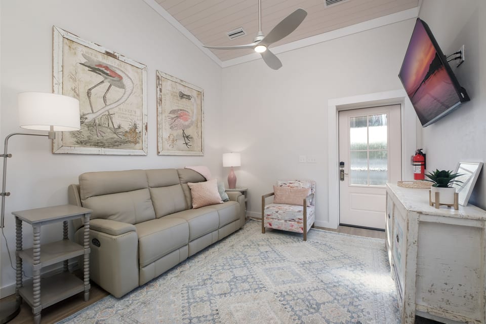Front Entryway into Living Room