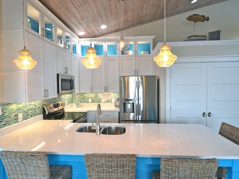 Kitchen with Bar Seating