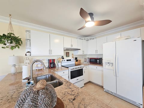 Fully Stocked Kitchen With Dishwasher