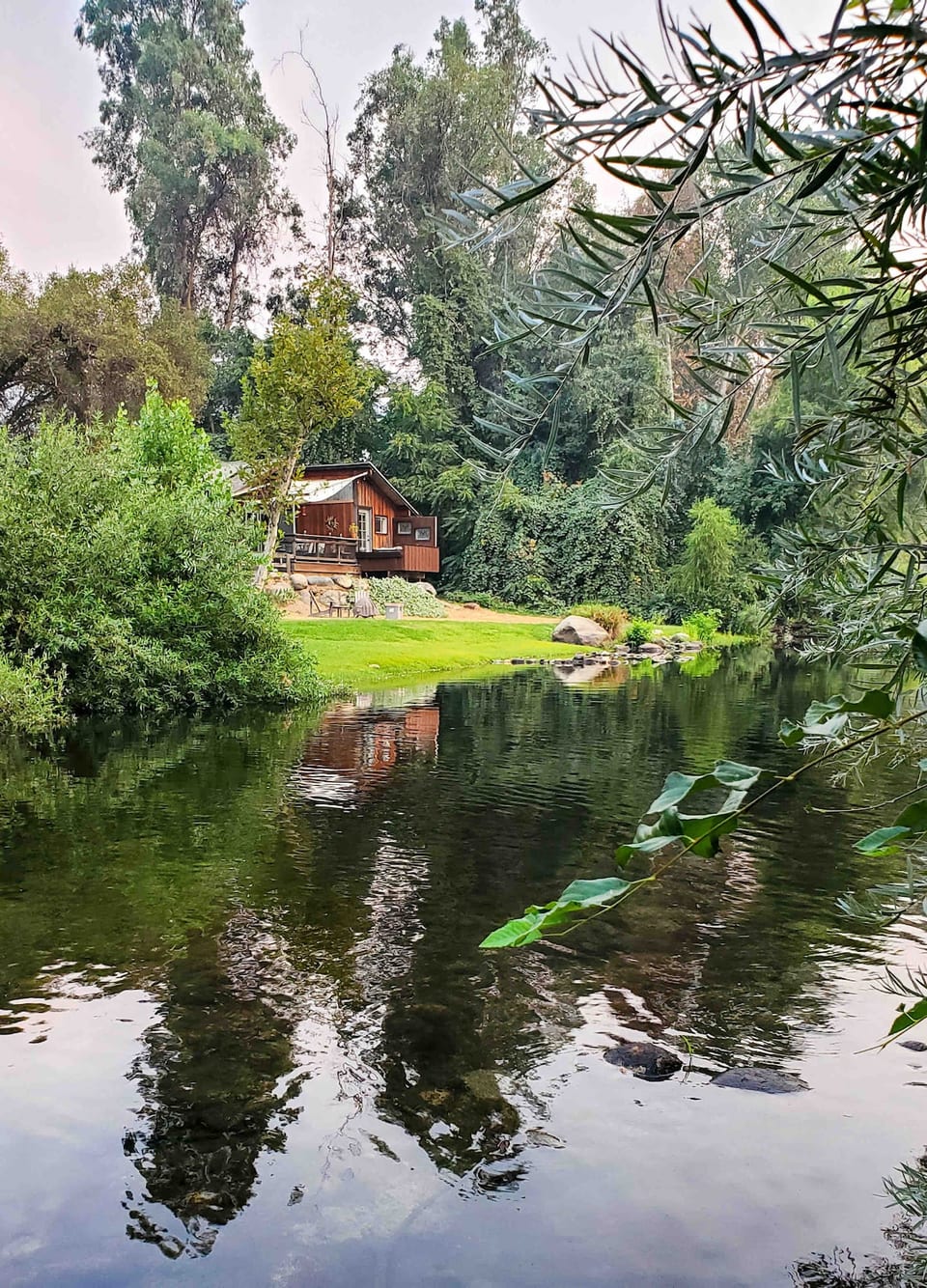 Romantic Rustic Riverfront Cabin image 1