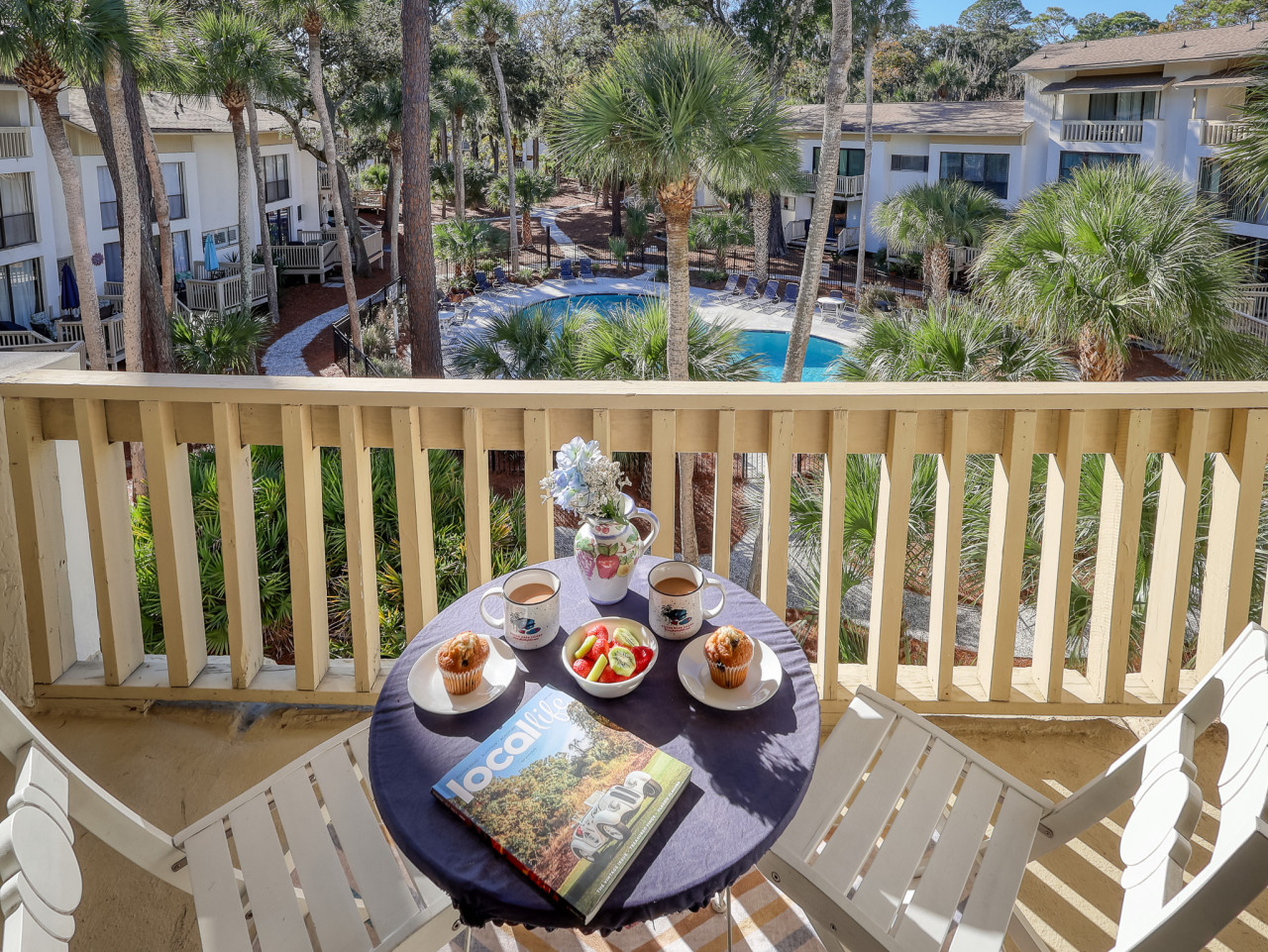 Wake Up to Sweeping Pool Views from Your Private Balcony