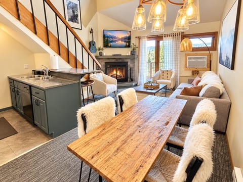 Cozy dining area