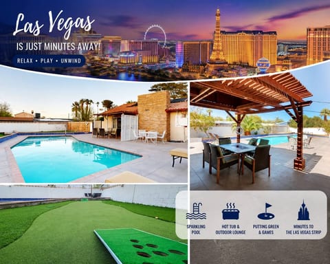 Kirkland Spacious House Near Las Vegas Strip with Pool