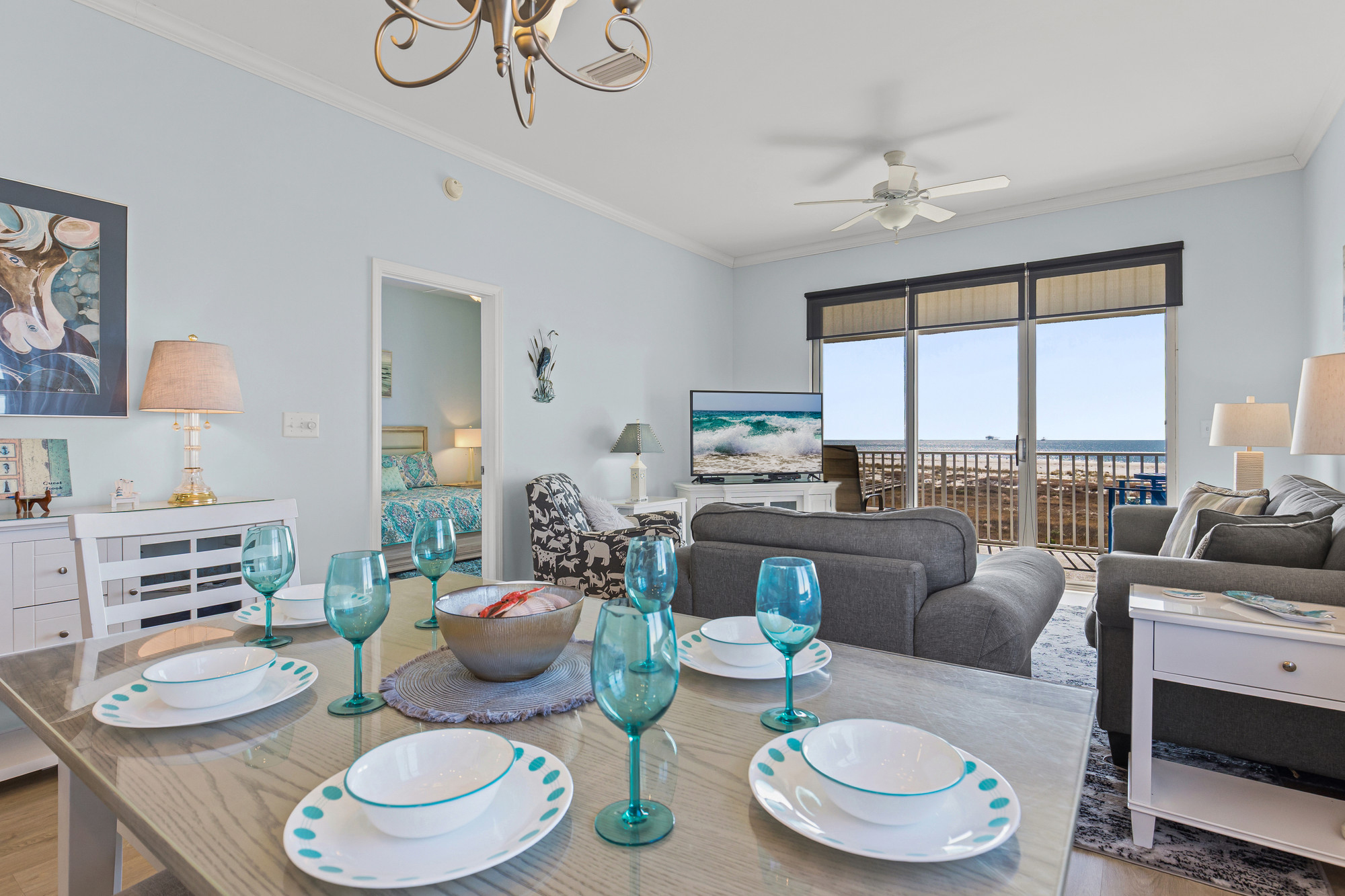 Dining and Living Area