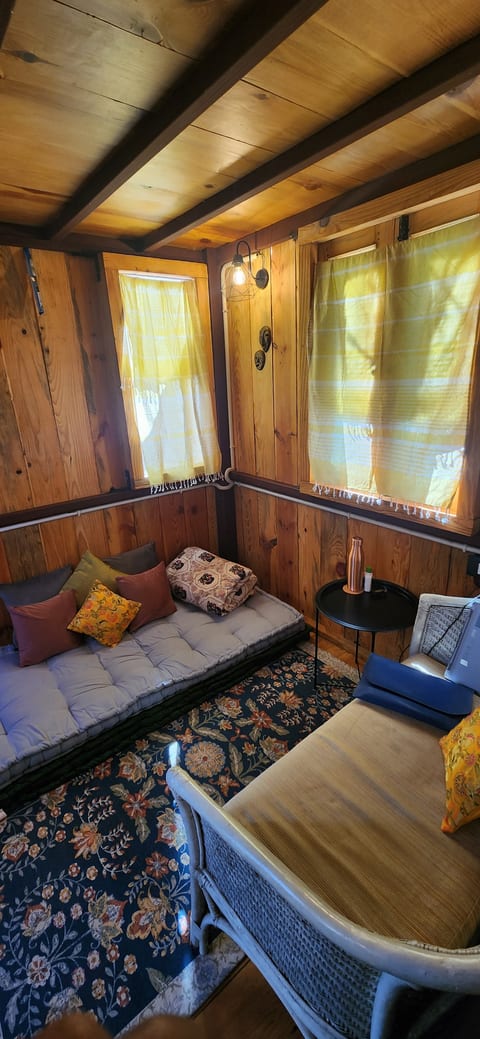 Warm colours and textures greet you, enveloping you in cosiness as you drop city fatigue or work ennui.