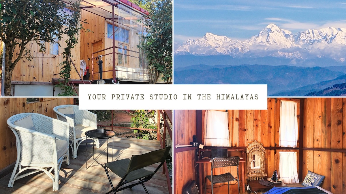 Come spend your days gazing at the mountains, resting when you need to, working when you want to.