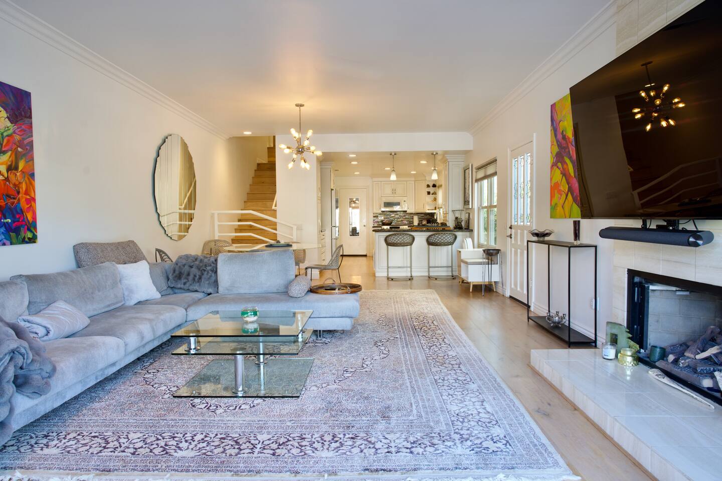 Waterfront Modern Home on the Lagoon with Dock