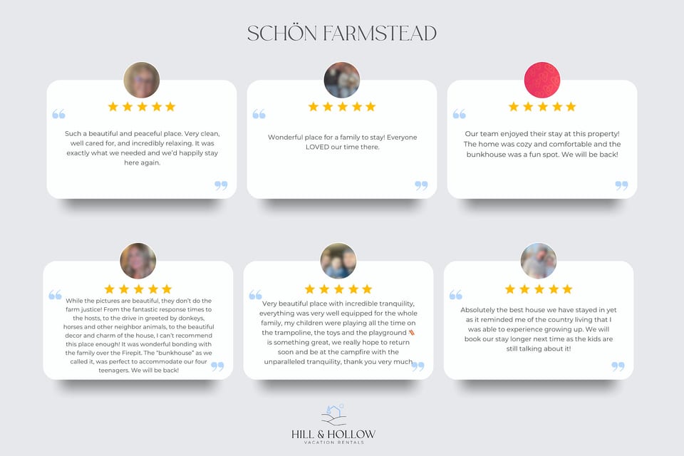 Top marks from our fabulous guests!