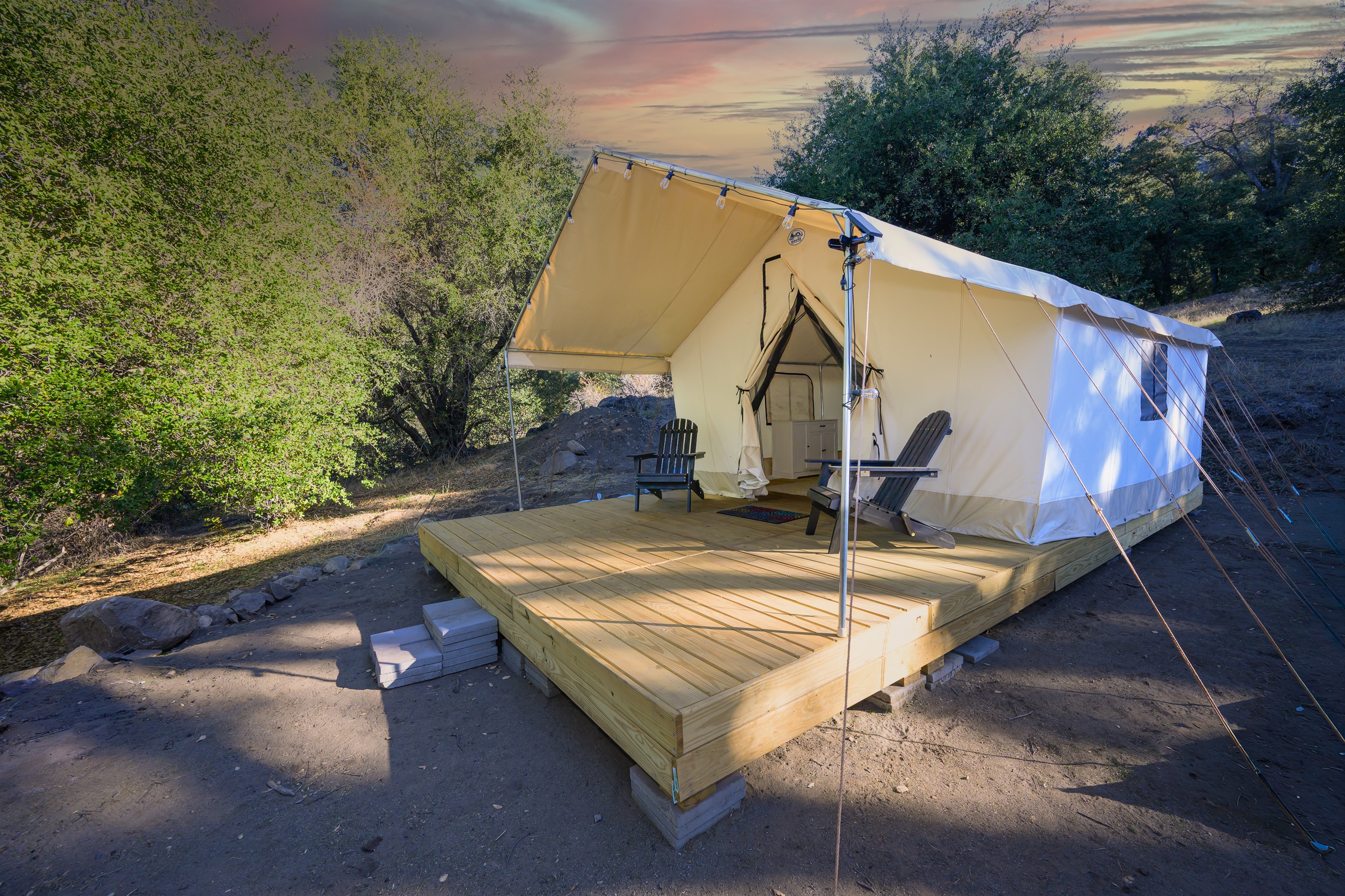 Boutique Glamping Tent | 67-Acre Ranch Retreat
