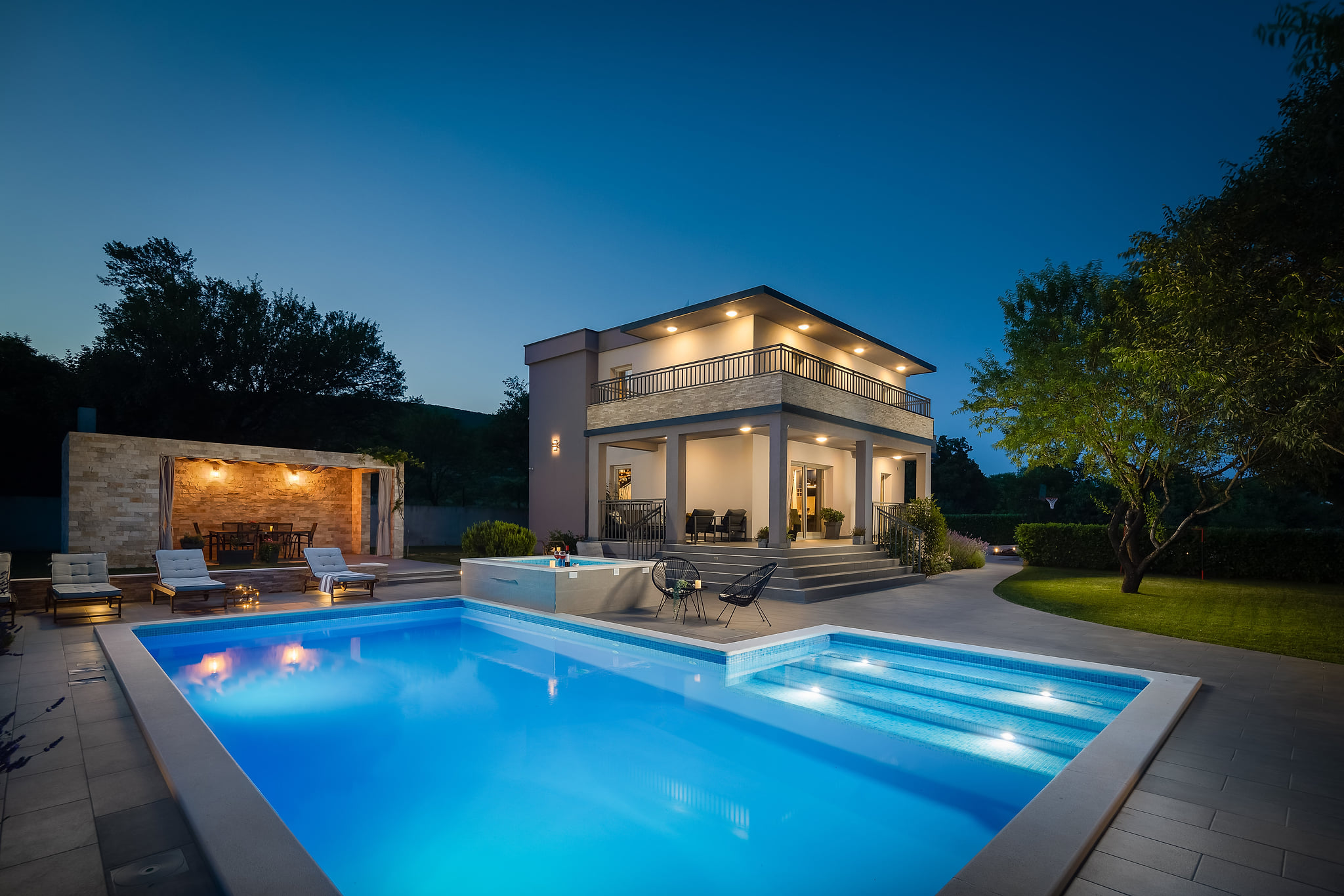 Villa Dali – Private Pool & Jacuzzi, Near Split