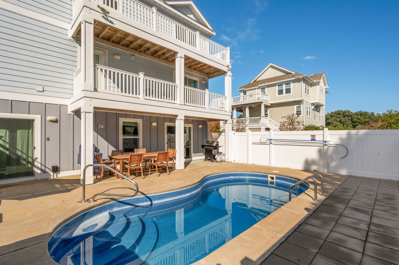 Spectacular Sunset Beach House– Family & Pet-Friendly OBX Retreat w/ Private Pool, Hot Tub & Game Room! by Rather Be Properties