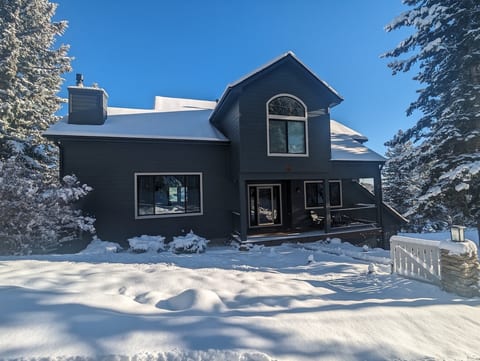 House with Winter Snow
