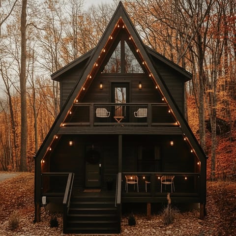 NEW A-Frame | Mountain Views + Hot Tub+EV Charger