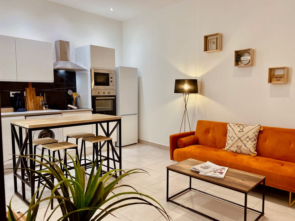 Garenne 2 Cosy 3 pièces quartier haut clim et avec patio ! - Sète