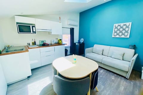 L'Amandier Cosy T2 en coeur de ville, climatisé