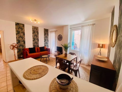 Americo Joli 3 pièces climatisé, wifi, Quartier Haut !