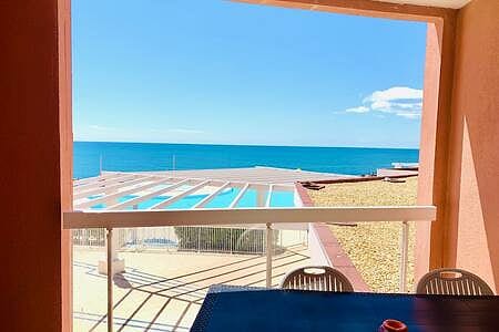 557 Cap Corniche Front de mer, Clim, Parking et piscine