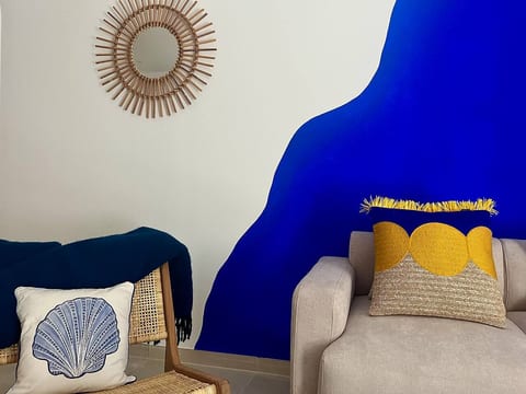 Casa AzulPatio, Charme Méditerranéen, Clim, WiFi