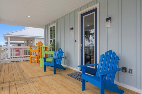 Sit back, relax, and feel the breeze on the large, open air, front porch.
