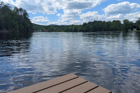 North, Upstream from Floating Dock