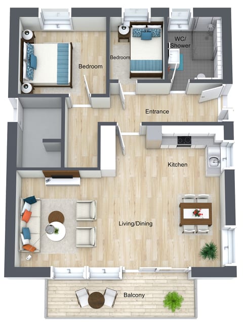 AlbLoft - Moderne Neubauwohnung nahe City / Alb