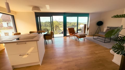 AlbLoft - Design-Wohnung 82 qm mit Balkon bei Tübingen