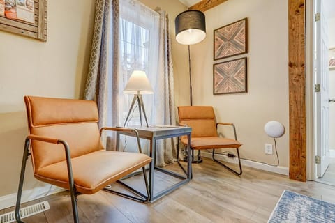 Downtown Launchpad for Urban Explorers | Fireplace