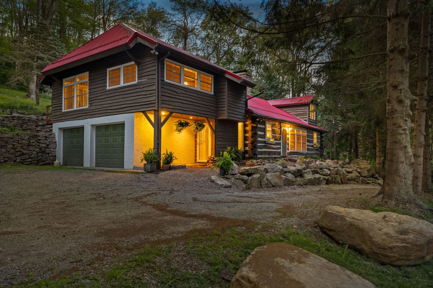 Glowing with warmth and cozy charm, tucked into the side of the mountain, you will feel immediately welcome.