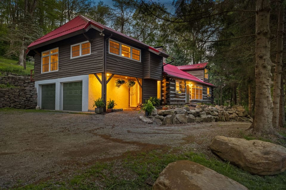 Glowing with warmth and cozy charm, tucked into the side of the mountain, you will feel immediately welcome.