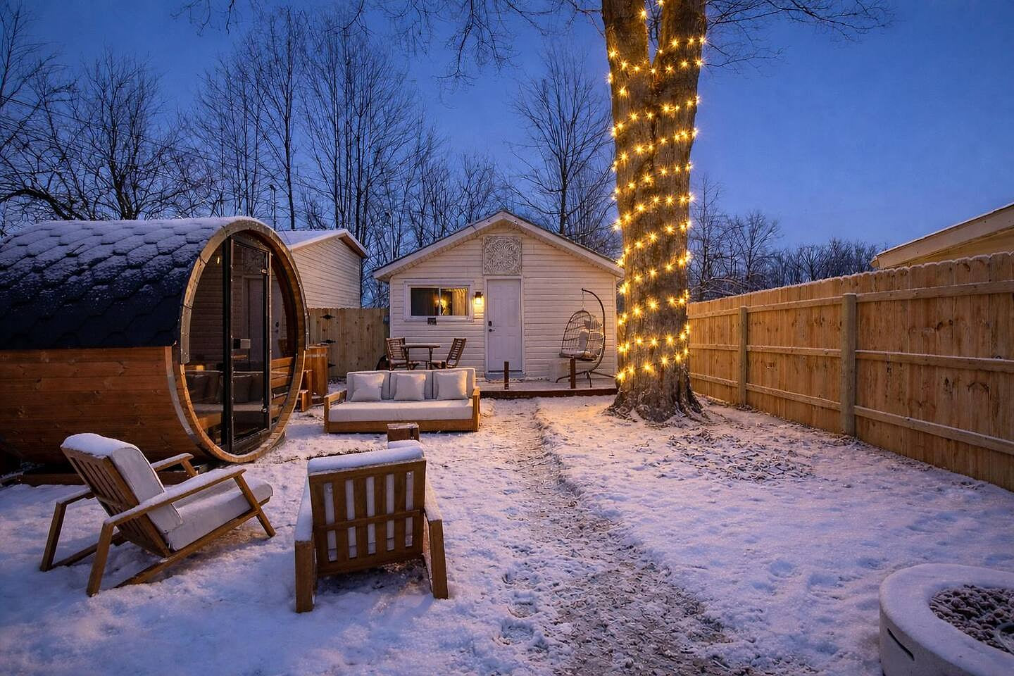 Sauna & Cold Plunge Near Wineries Walk to Strip