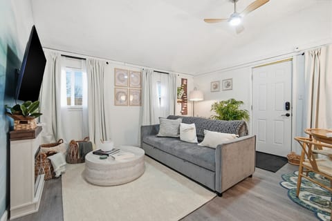 Unwind in a bright, calming space designed to help you slow down.