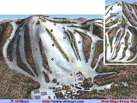 Schuss Mountain runs