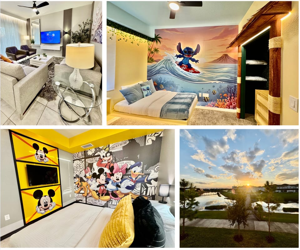 206 Lakeview Magic Stay – Mickey & Stitch Zimmer - Kissimmee