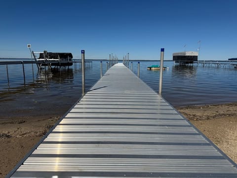 lake front cabin w private beach & dock image 4