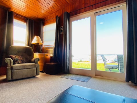 lake front cabin w private beach & dock image 2