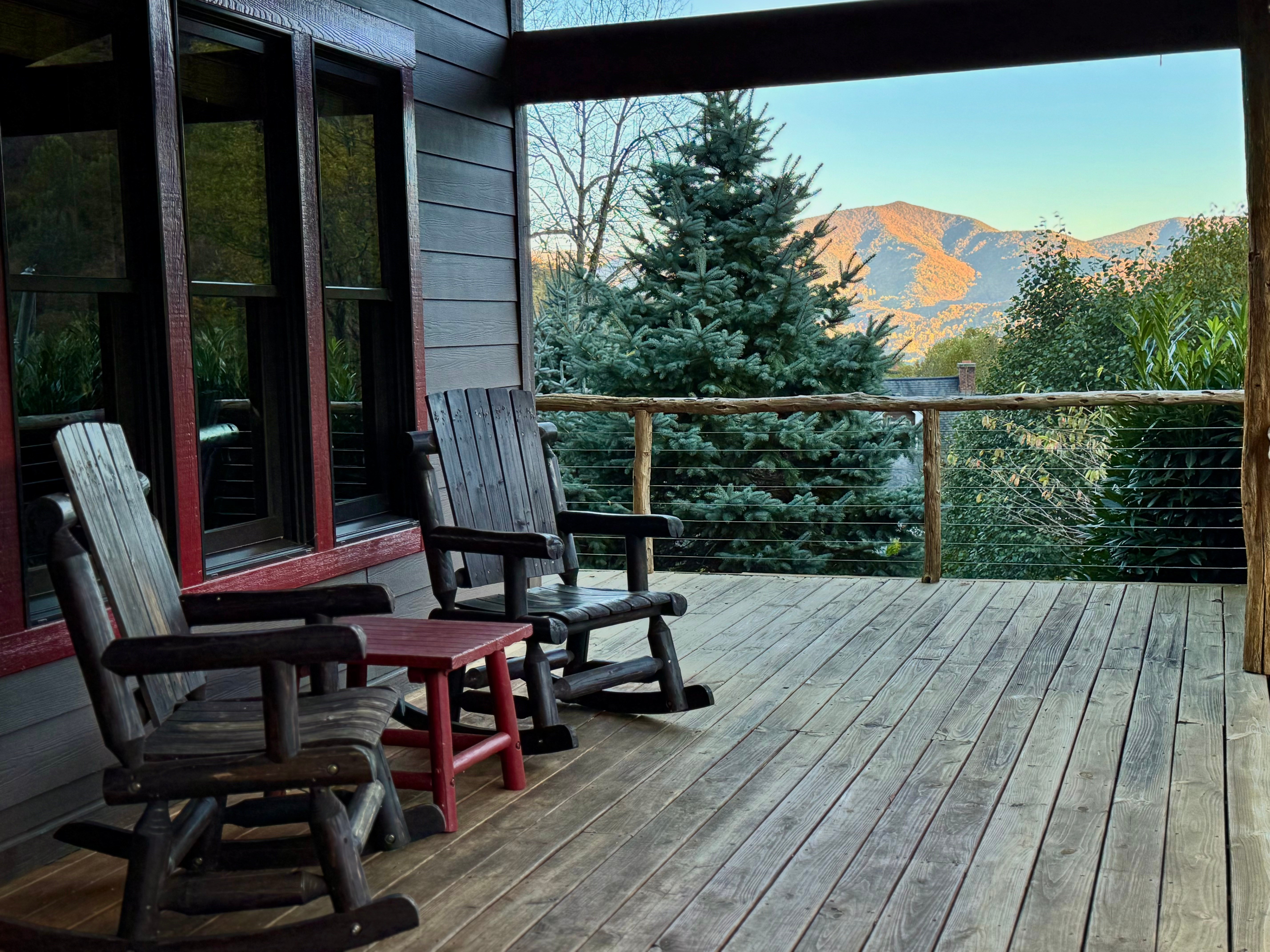 The front porch will beckon you constantly.