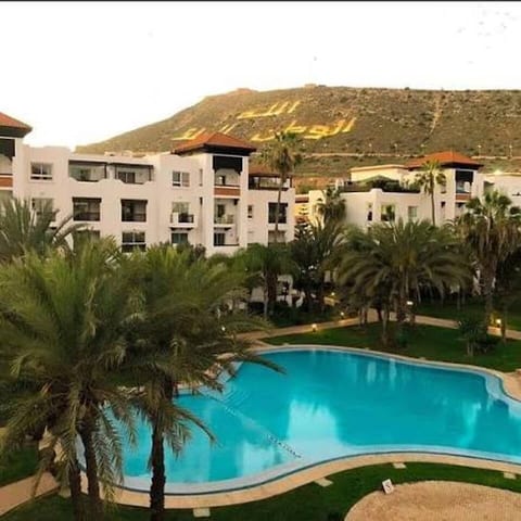 Mountain View Stay With Pool In Marina Agadir