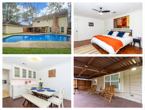 Stylish 4BR Houston Retreat with Pool & Game Room