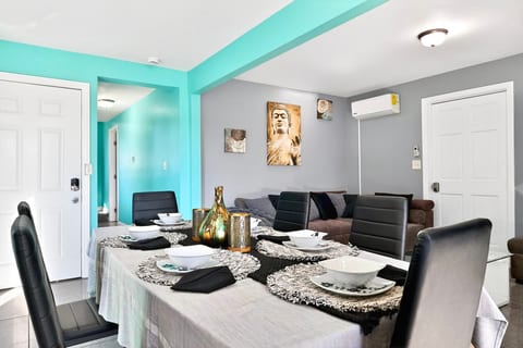 Dining Area: Vibrant space with sleek furniture and a design that invites delightful gatherings!