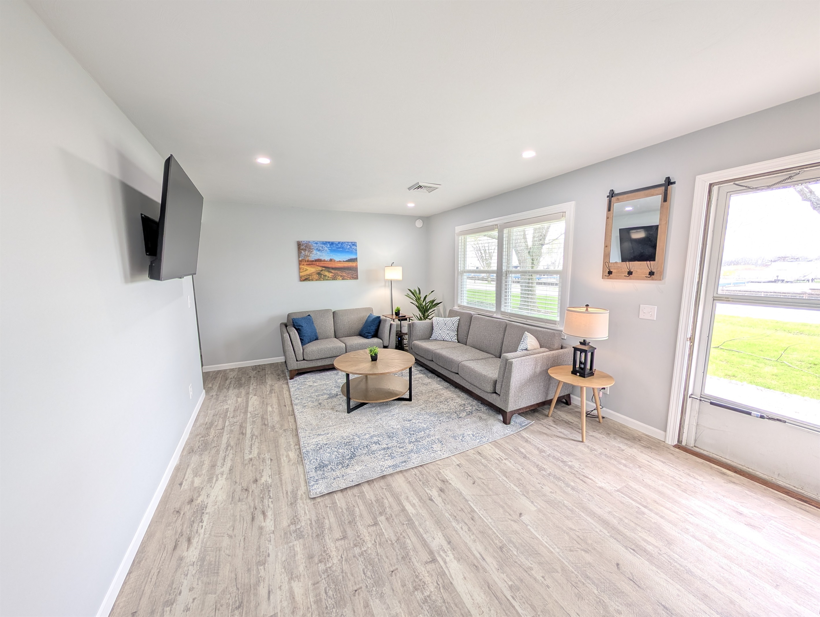 Welcome to our bright and airy 3 bedroom home. Enjoy brand new furniture in the living and the Roku Smart TV in Guest Mode