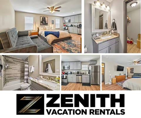 Luxurious Midtown Studio | King Bed + Sofa Bed