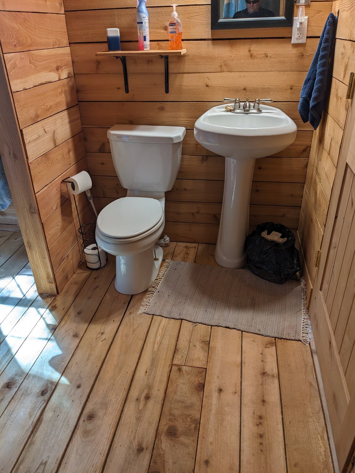 Bathroom in Bonham Cabin