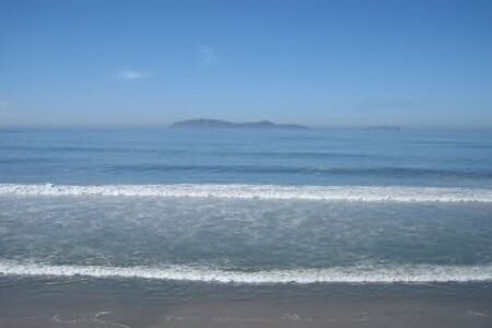 coronado islands in front of house