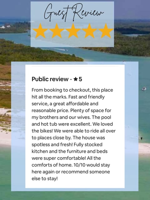 Heated Pool*2 Kings*2 miles to Beaches*Spa*Bikes image 3