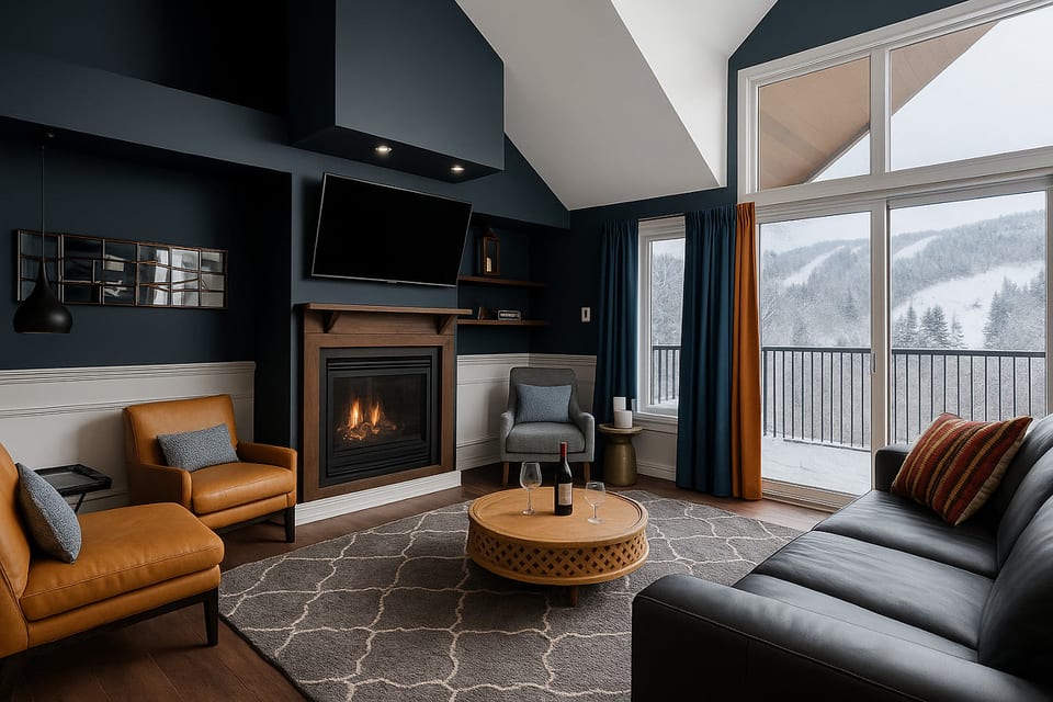 Prestige Ski in Ski out Sommet Saint-Sauveur 3BR - Saint-Sauveur
