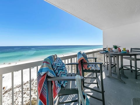 View from the balcony