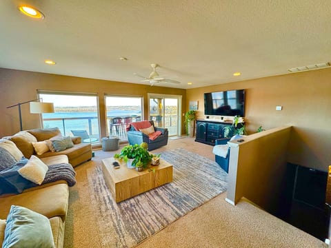 Living Room Lake Views