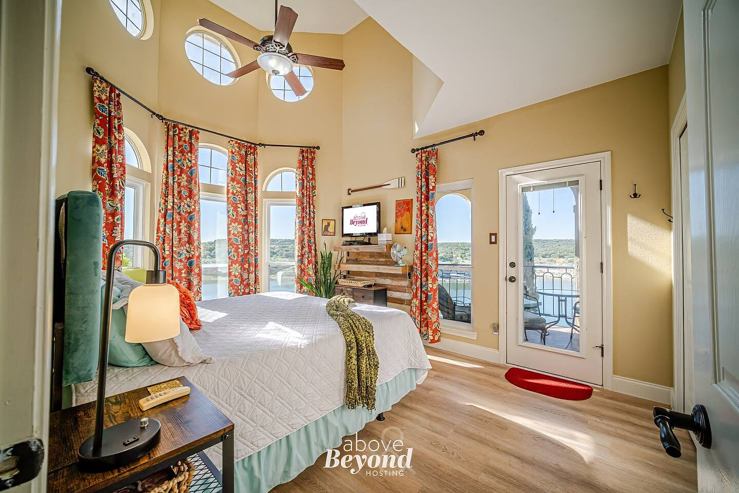 Wake up like royalty and sit for coffee, wine or your beverage of choice on your private balcony. 