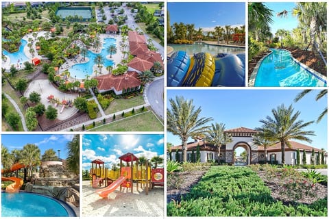 Amazing world class resort amenities from lazy river to large water slides, fun is all over for the family.