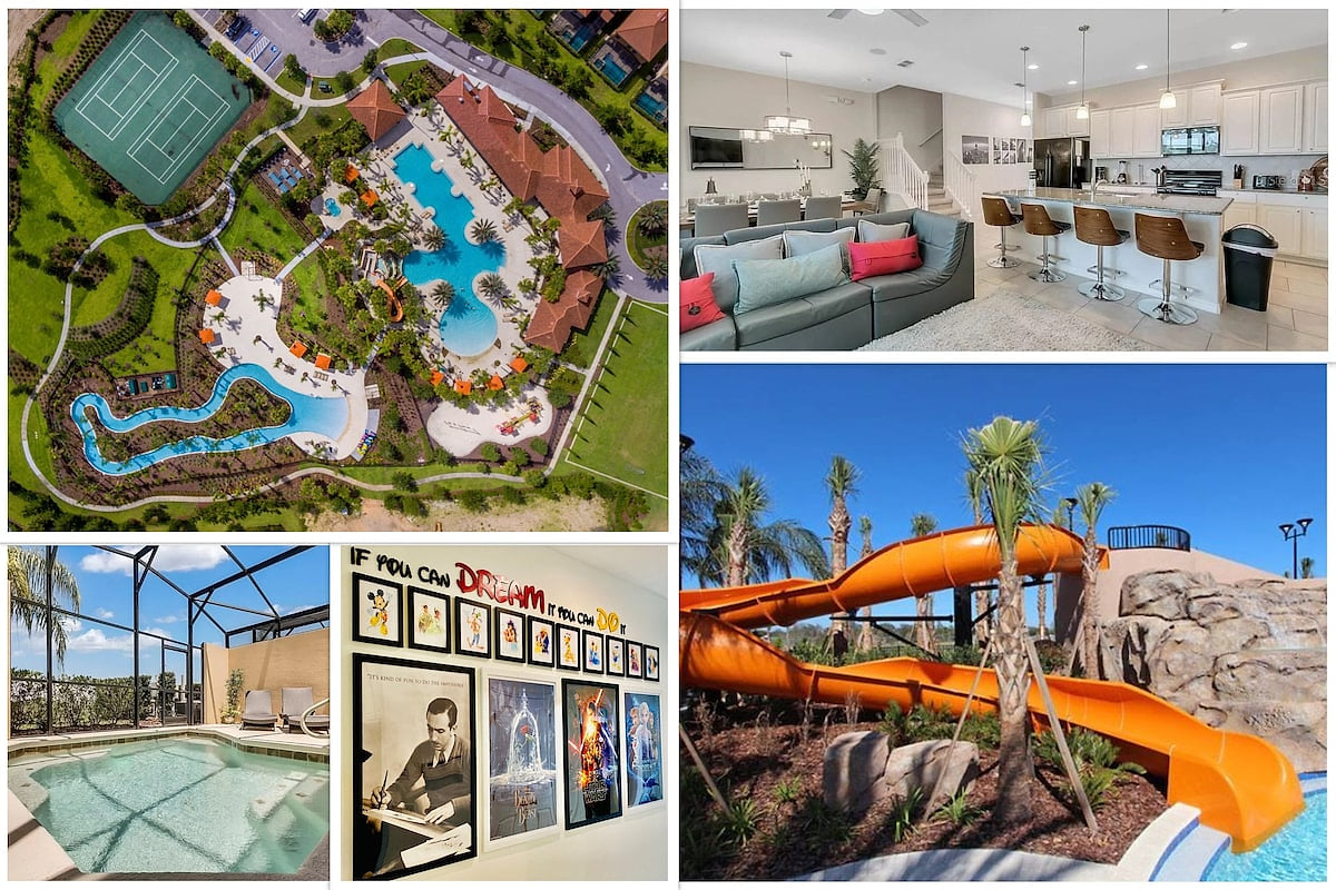 Relax after a long day and make magical memories at this luxury style furnished home with endless amenities. 